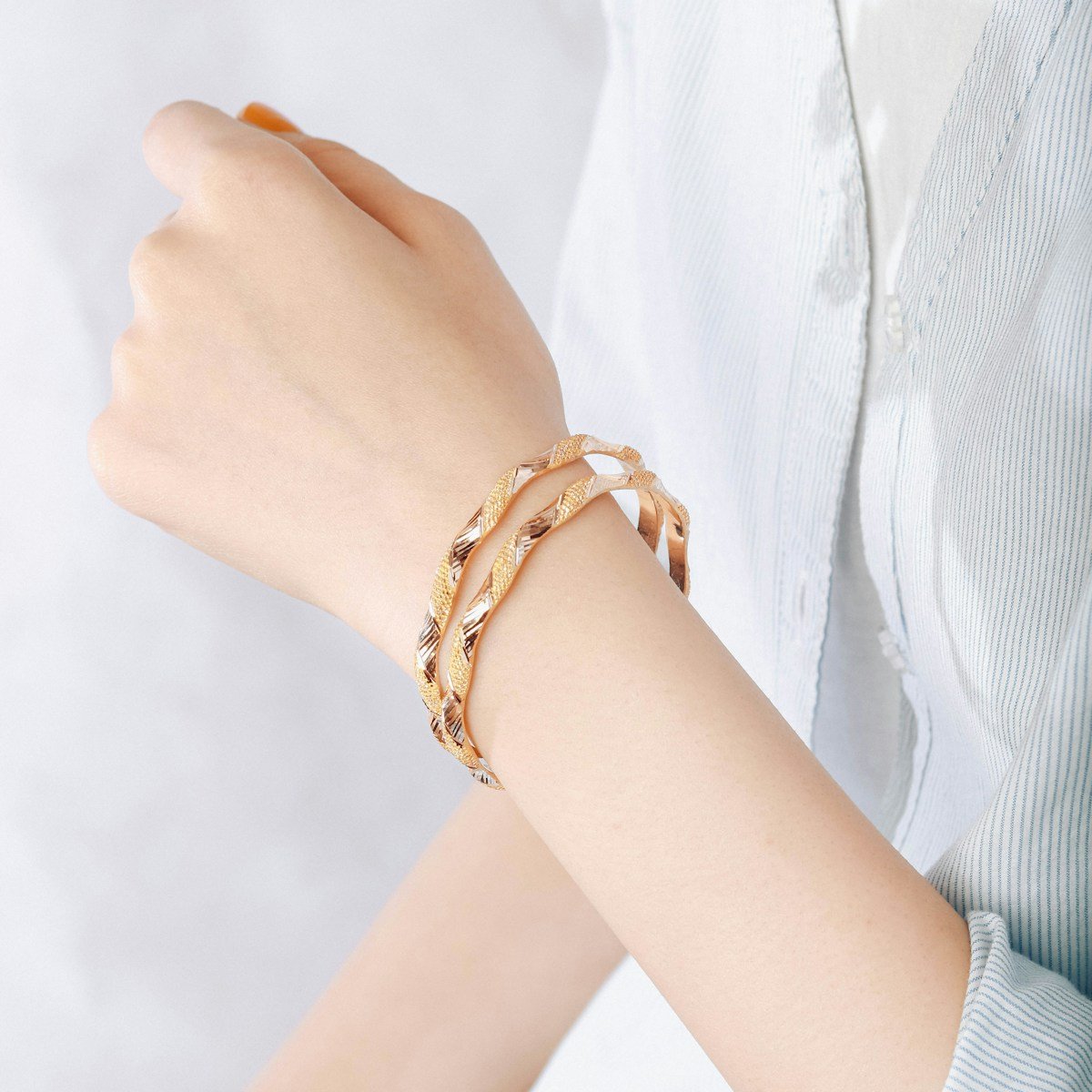 Twisted Rope Bangle