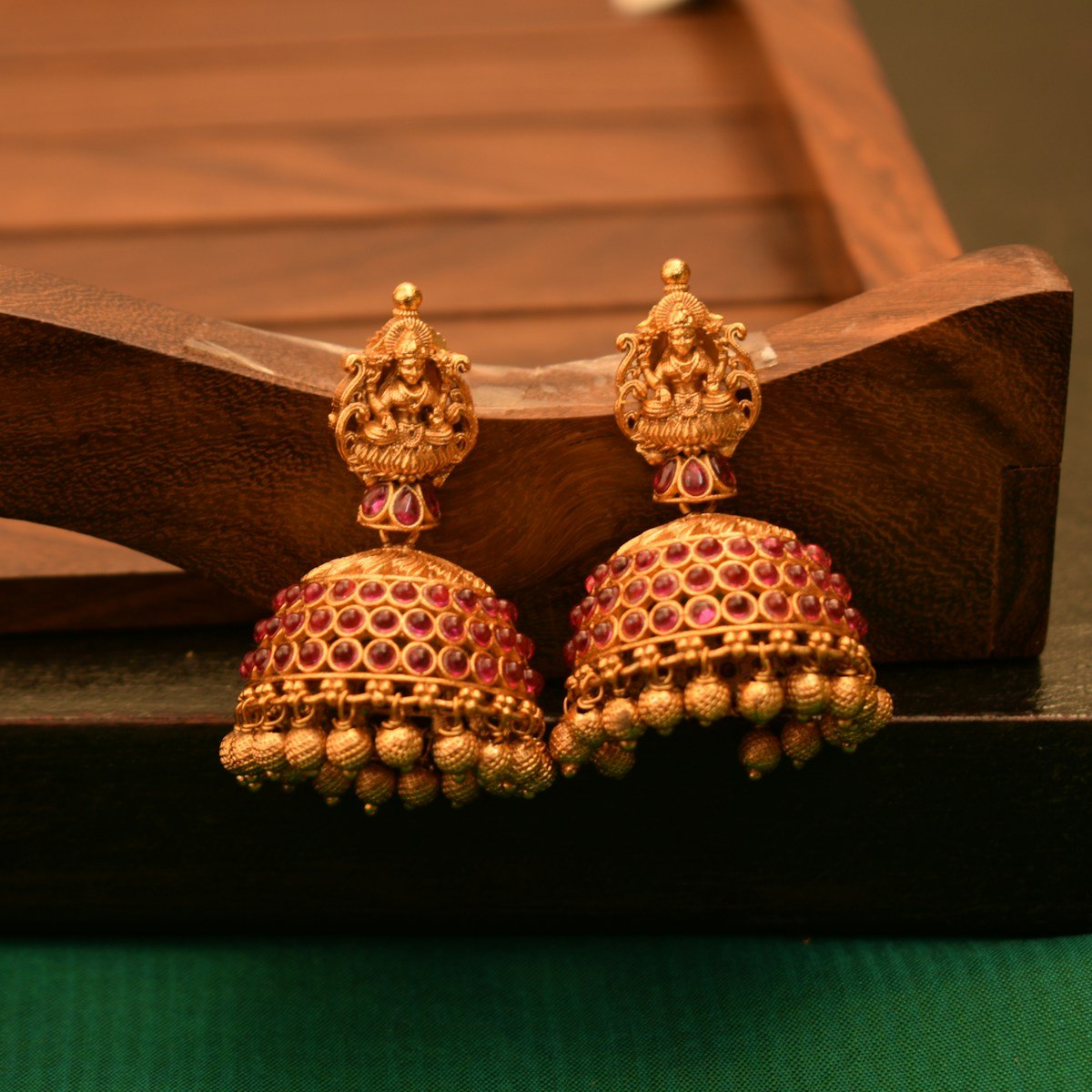 Pearl Fringe Jhumka