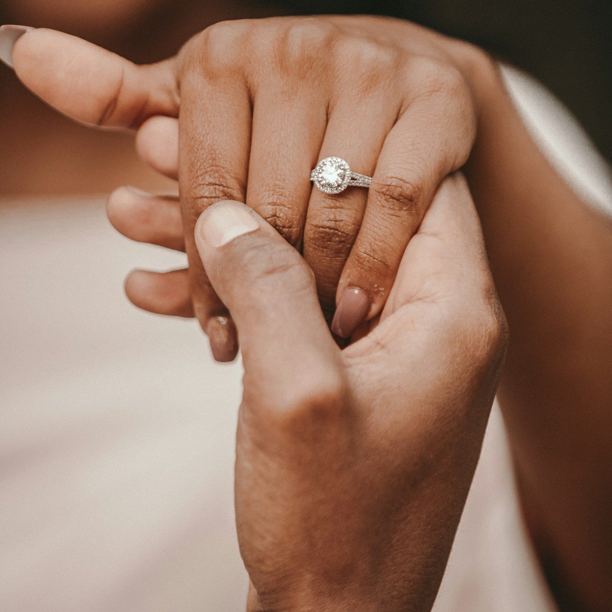Adore Halo Engagement Ring