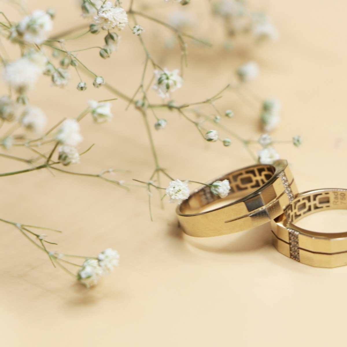 Anchor Flat Wedding Band